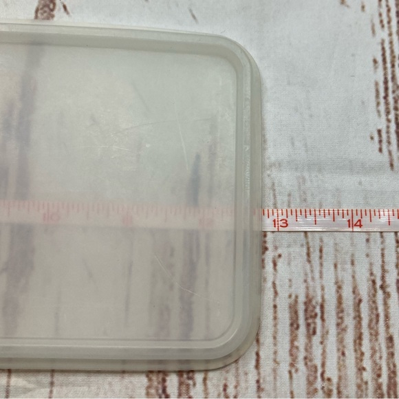 Tupperware Easy Crisp Rectangular Seal #893-2 REPLACEMENT Clear Vintage - Picture 4 of 5